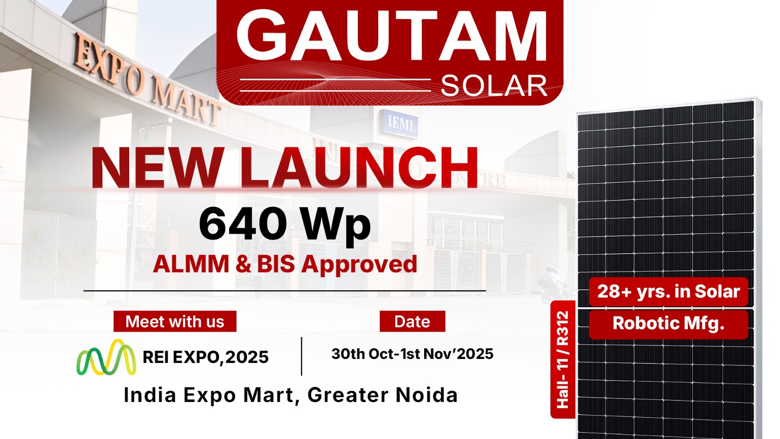 Gautam Solar REI Expo 2025
